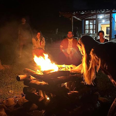 Pousada Camping E Restaurante Vila Dos Arcanjos Бокайна-ди-Минас Экстерьер фото